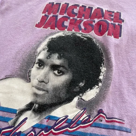 RARE Vintage 1984 Michael Jackson Triller Muscle Top Tank - Picture 3 of 10